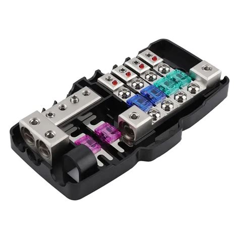 car audio fuse box distribution box|Fuses and power distributing blocks for car audio .